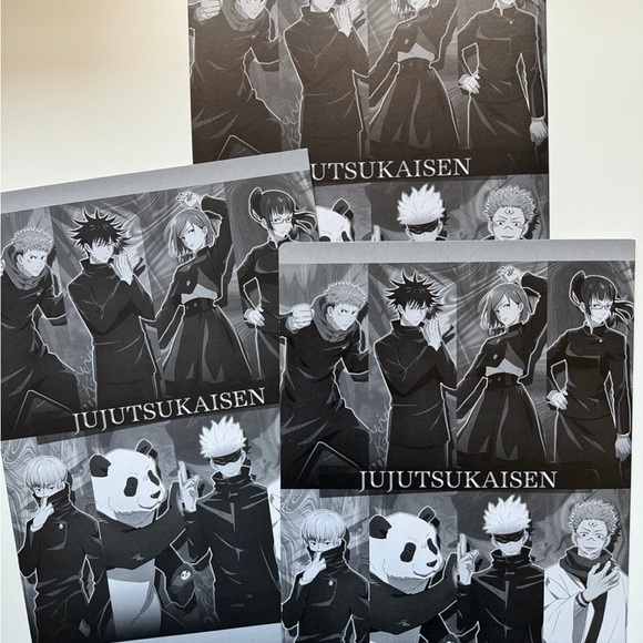 Jujutsu Kaisen anime official clear file folders, Gojo Satoru clear file NEW - Picture 5 of 5